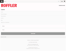 Tablet Screenshot of professional.rofflerhair.com